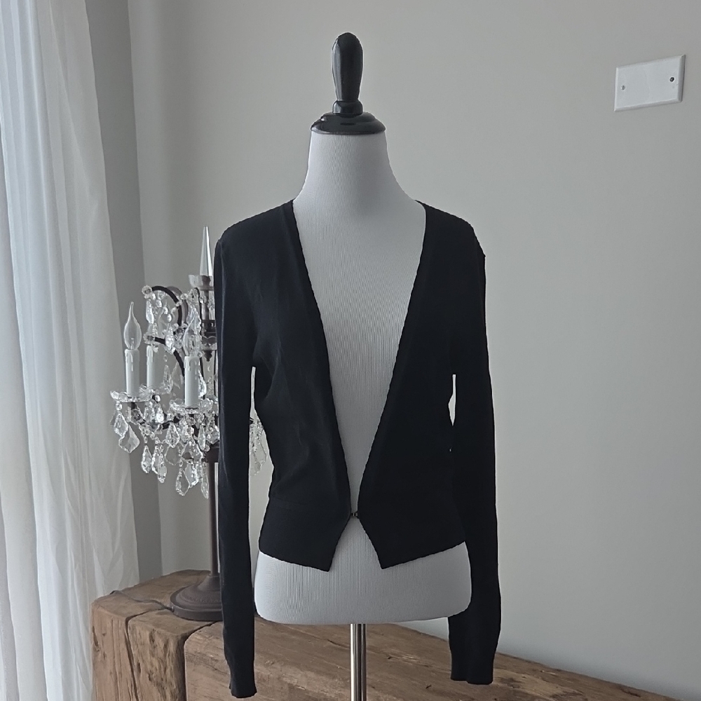 Boss Classic Black Italian Cardigan